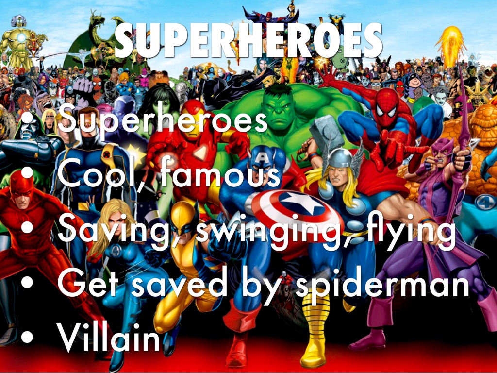 Superheroes Cinquain