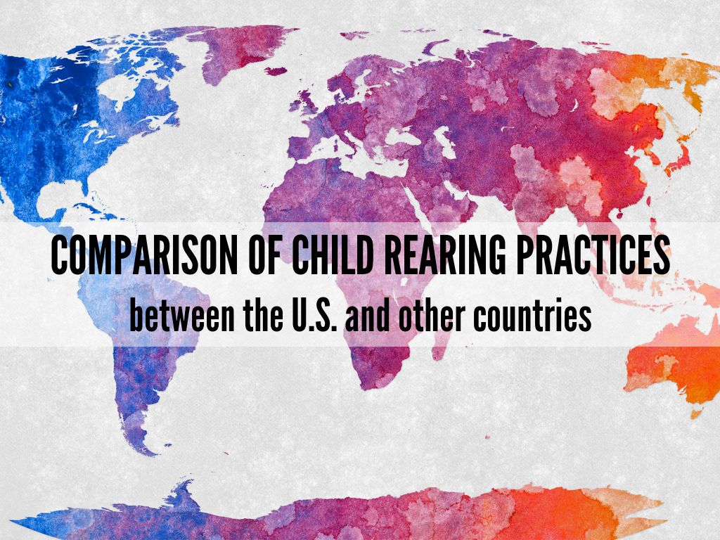 Comparison of Child Rearing Practices by bmassoud
