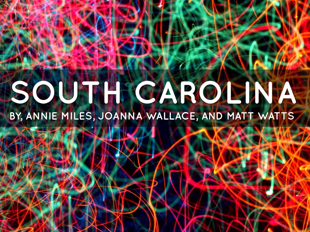 Copy of South Carolina