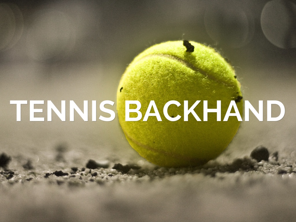 Tennis Backhand