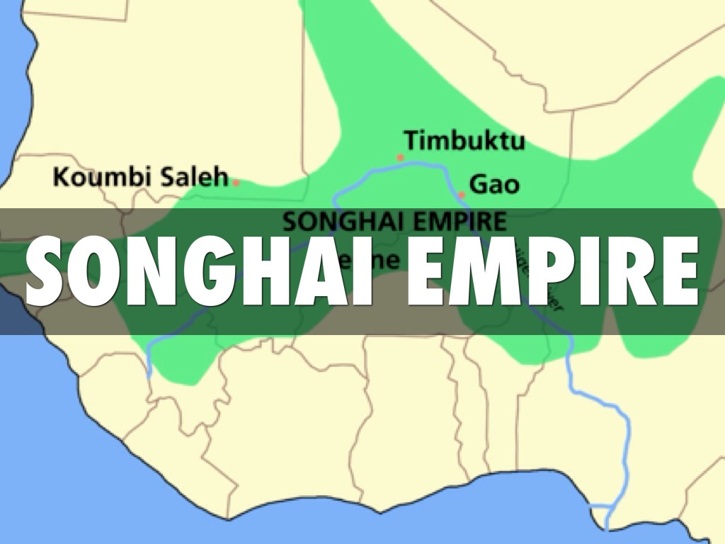 Ancient Songhai Empire Map