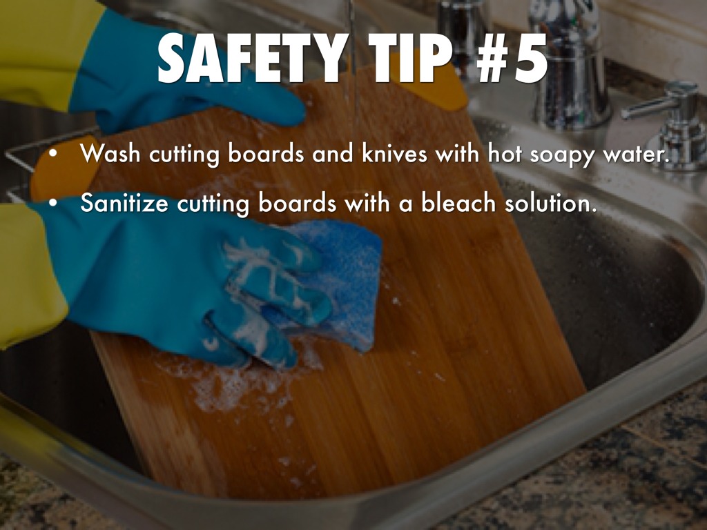 safety tips food class by Rachael Marie Ruden