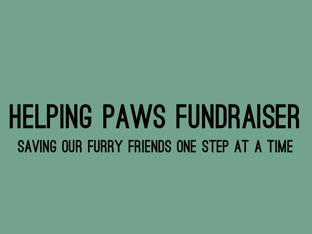 Helping Paws Fundraiser