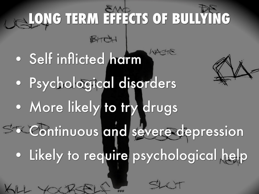 The Long-Lasting Effects of Bullying