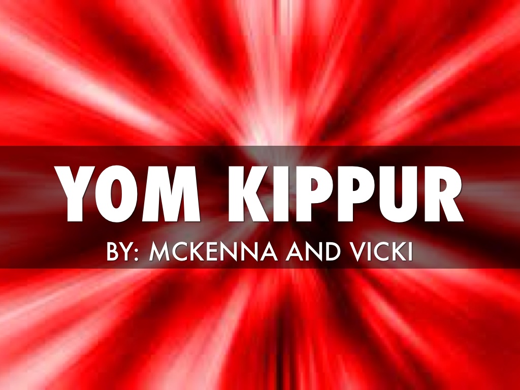 yom kipper 2015