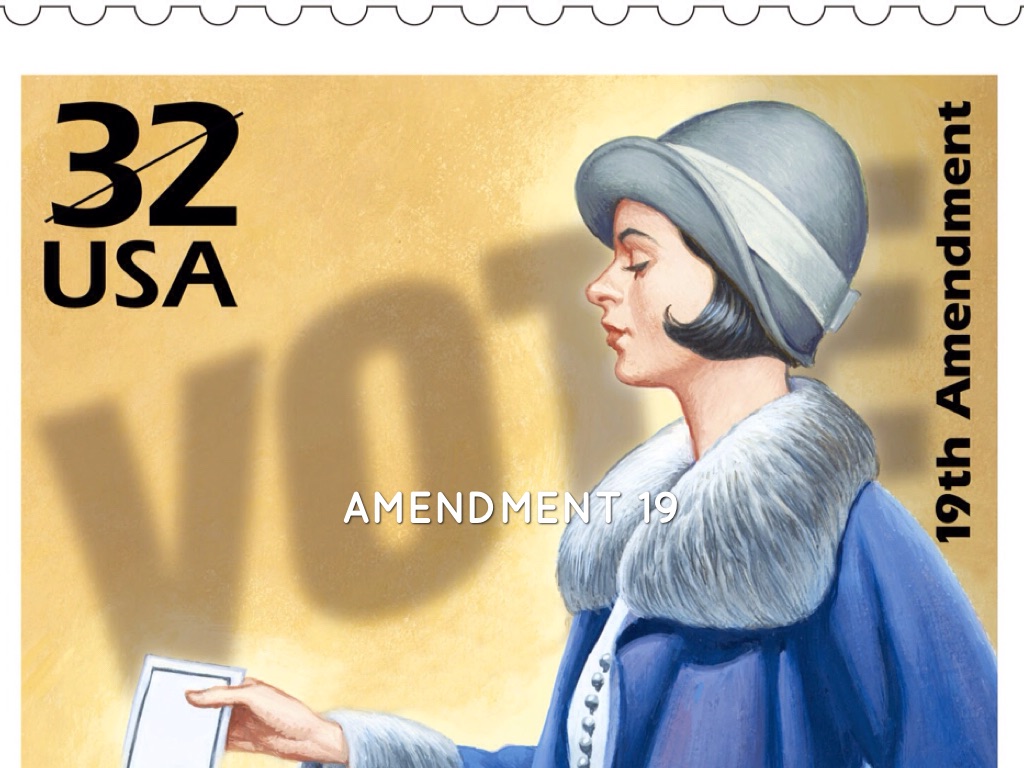 Amendment 19