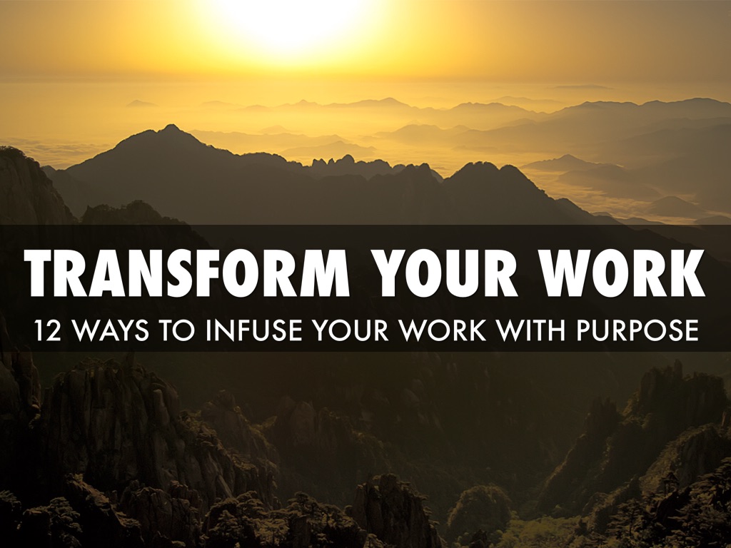 Copia di Transform your Work