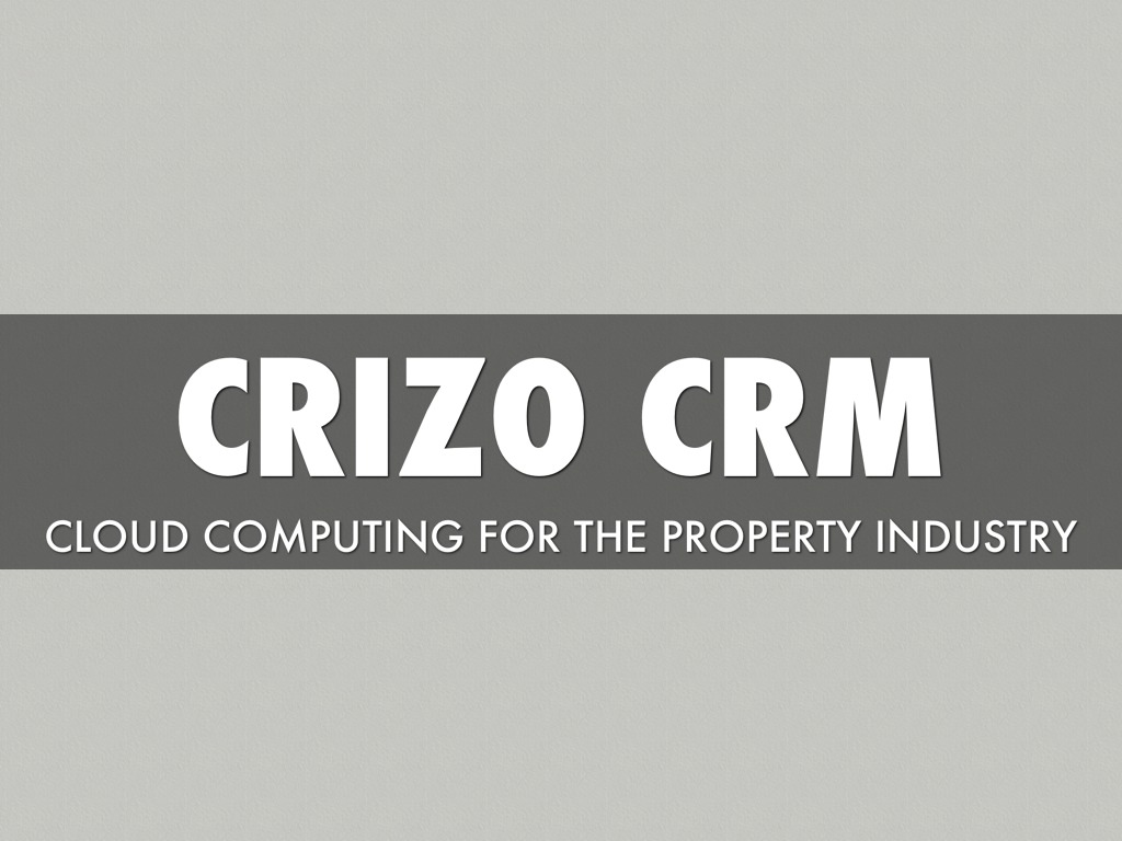 Crizo CRM