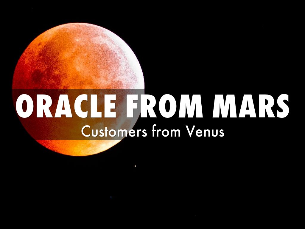 Oracle from Mars