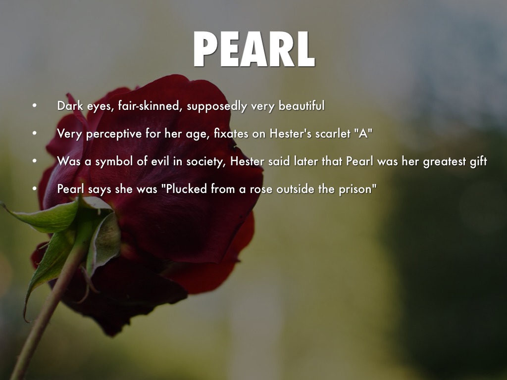 the scarlet letter pearl symbolism quotes