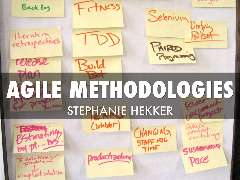 Agile Methodologies