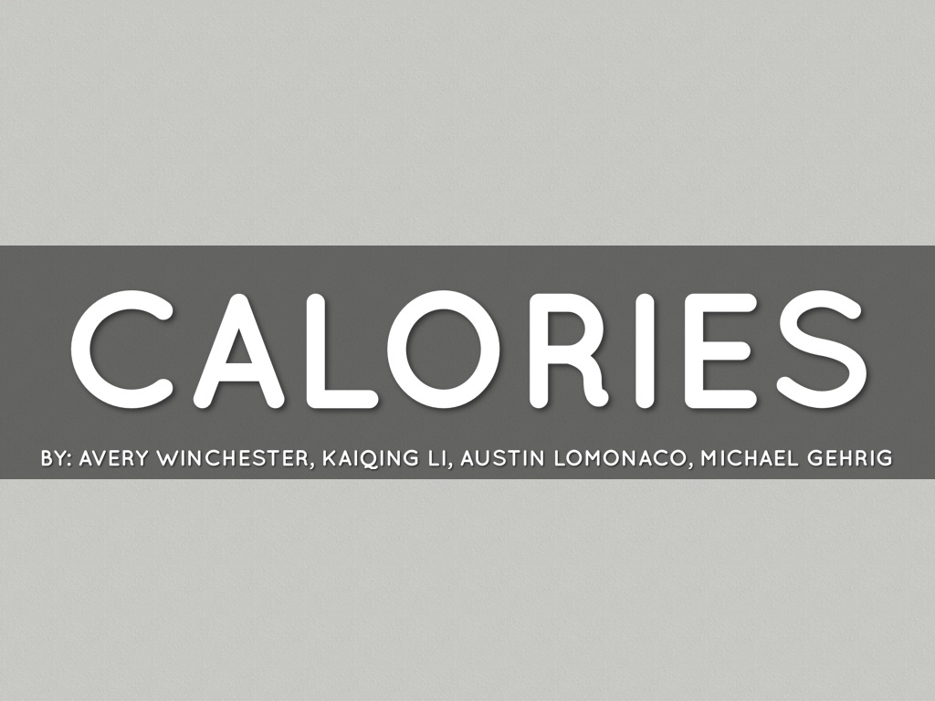 Calories 