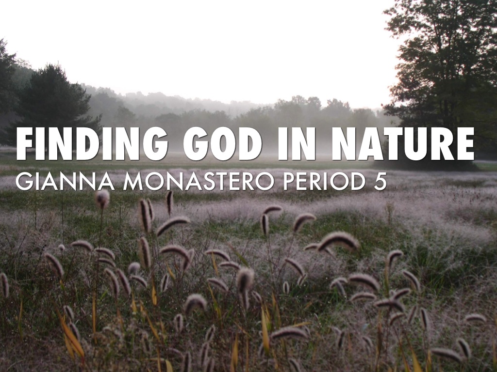 finding god in nature