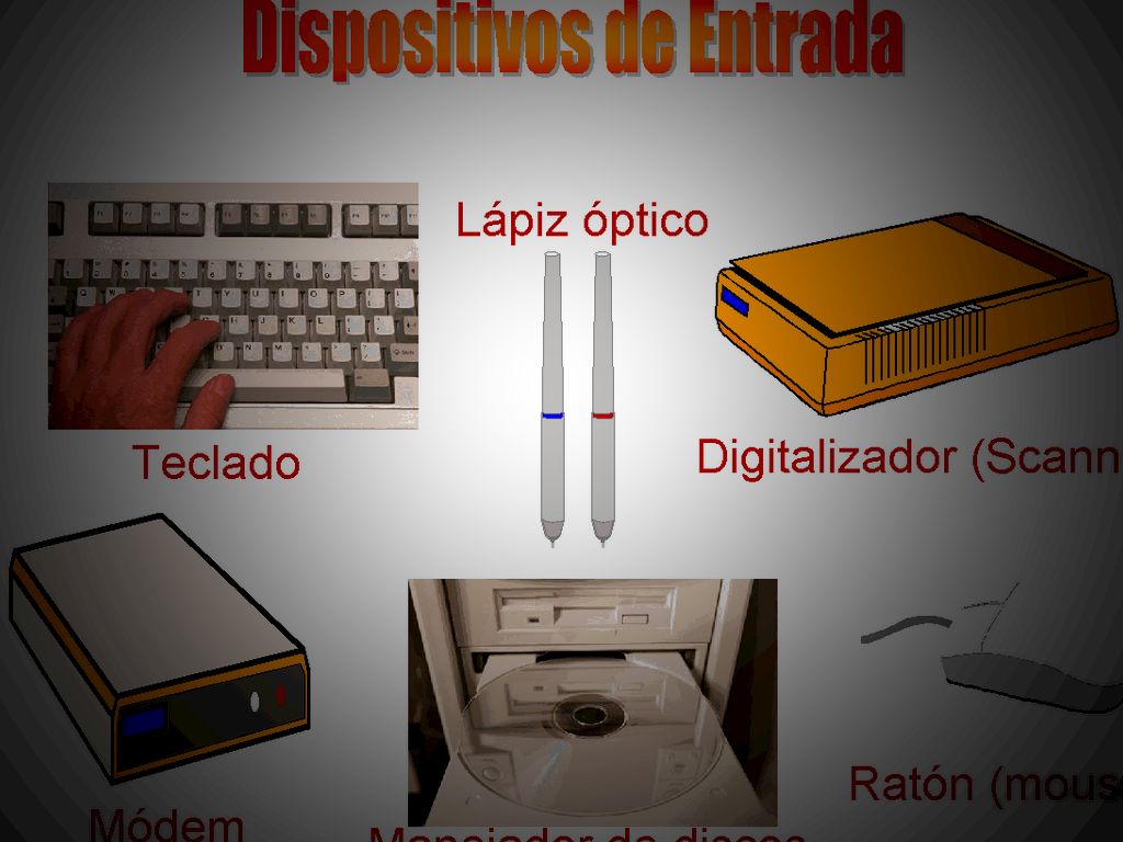 dispositivos de entrada