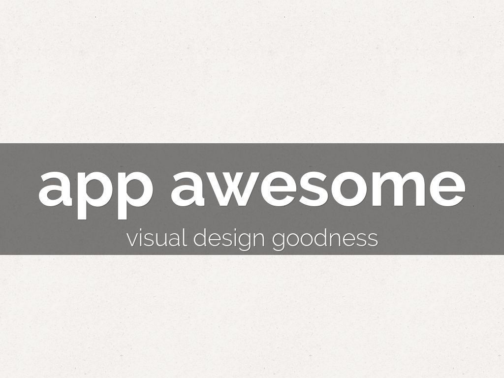 app awesome