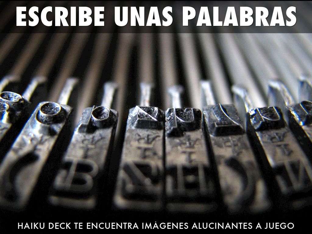 ¿Qué es Haiku Deck?