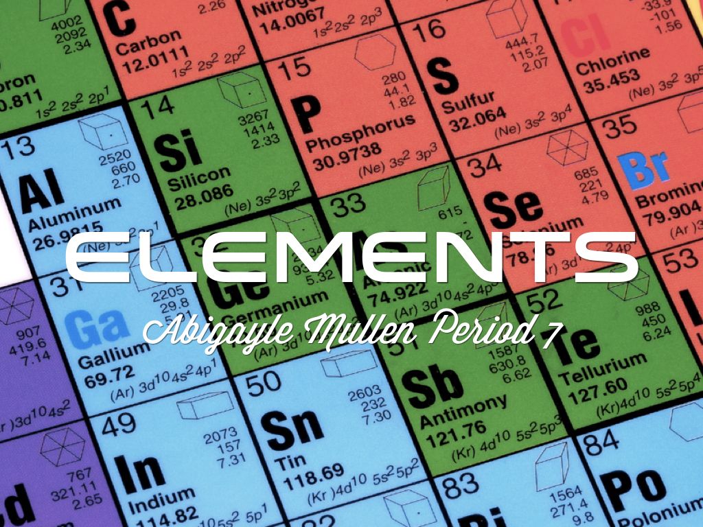 Elements 