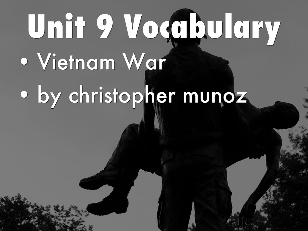 Unit 9 Vocabulary