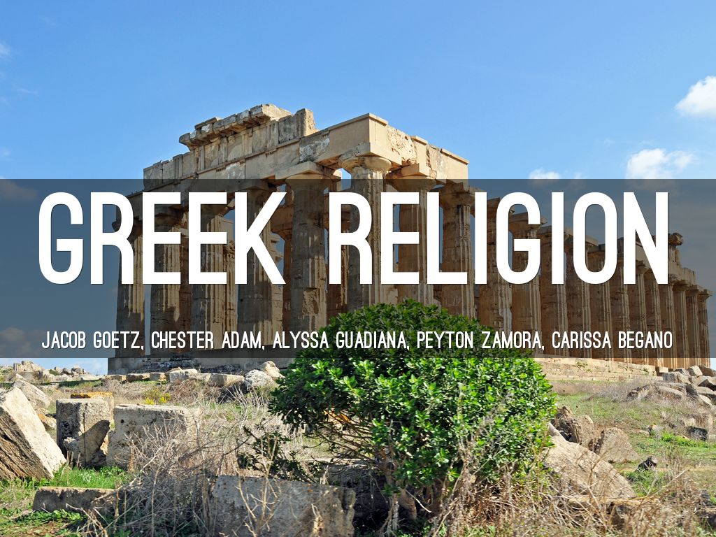 Greek Religion by jgoe186572