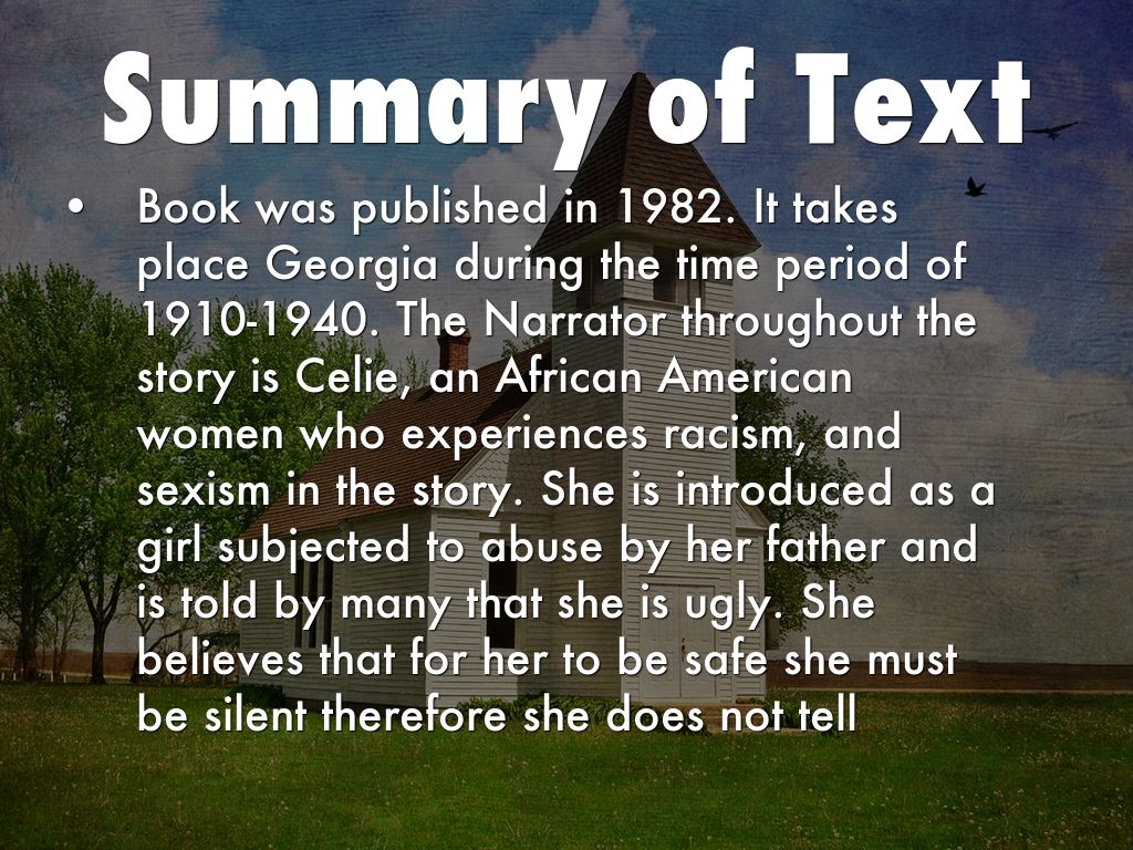 Copy of The Color Purple by Katrina Hegeman Janove