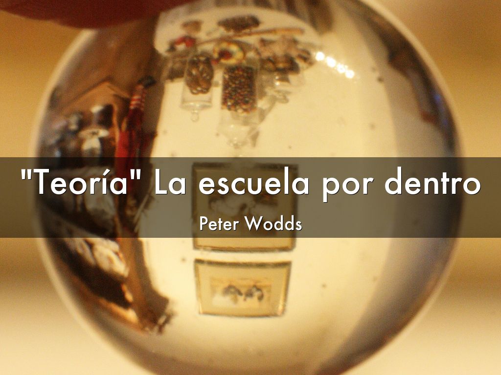 "Teoría" La escuela por dentro