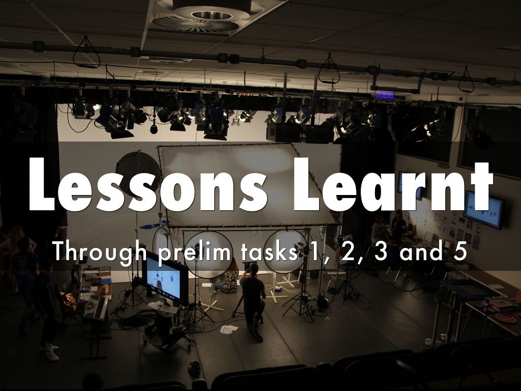Lessons Learnt