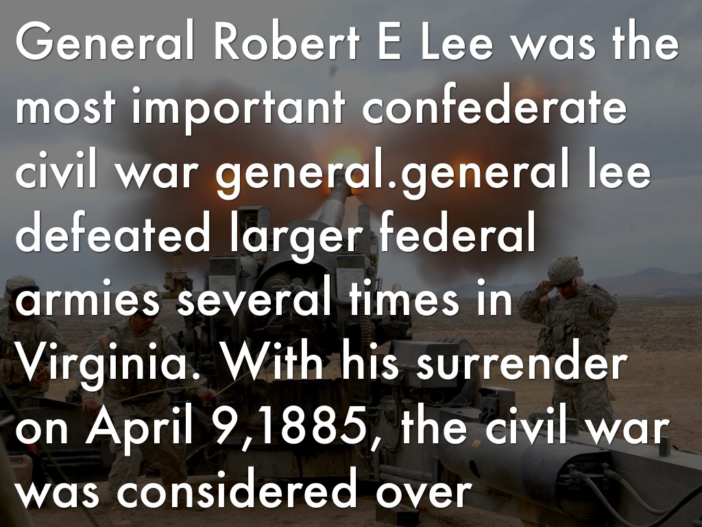 Who Was Robert E Lee