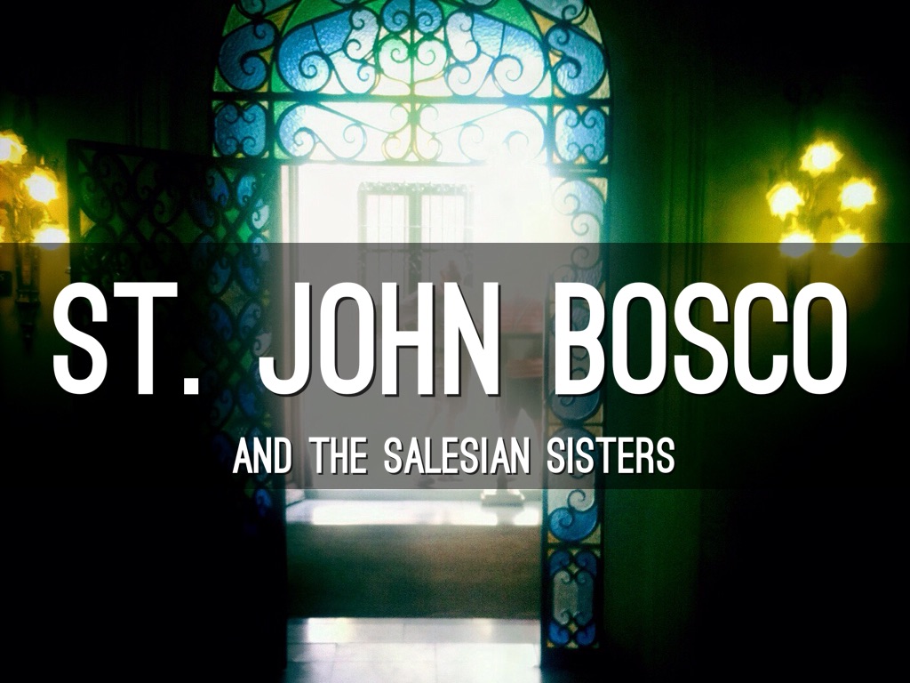Salesian Sisters And Saint John Bosco
