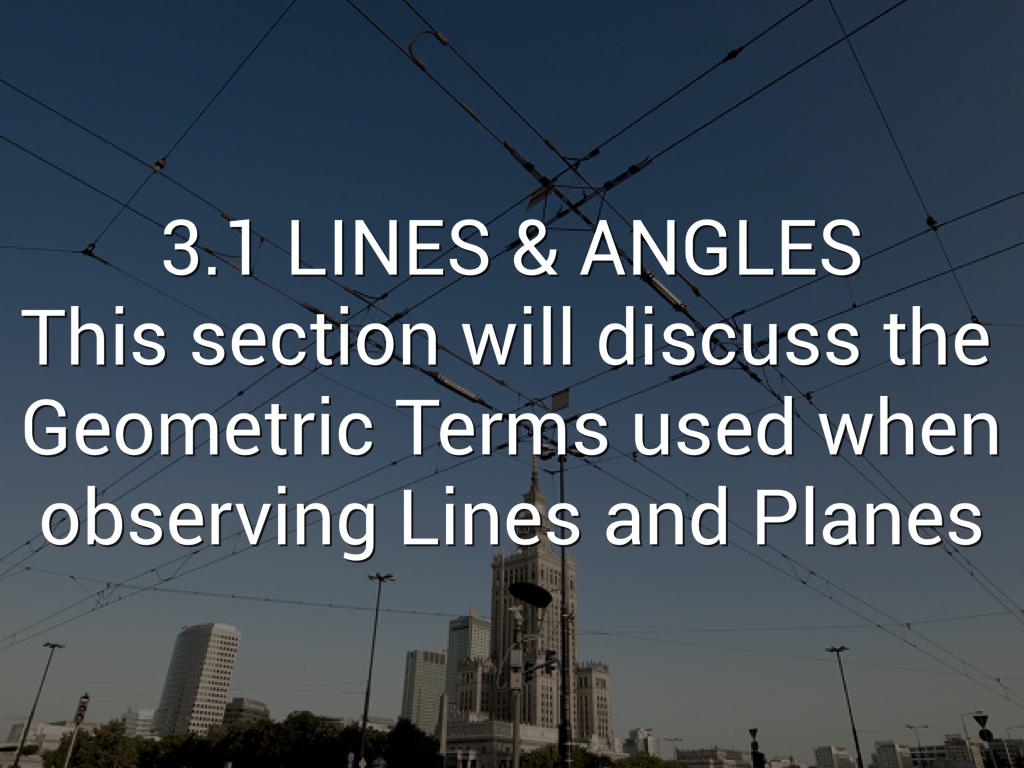 Geometry 3-1