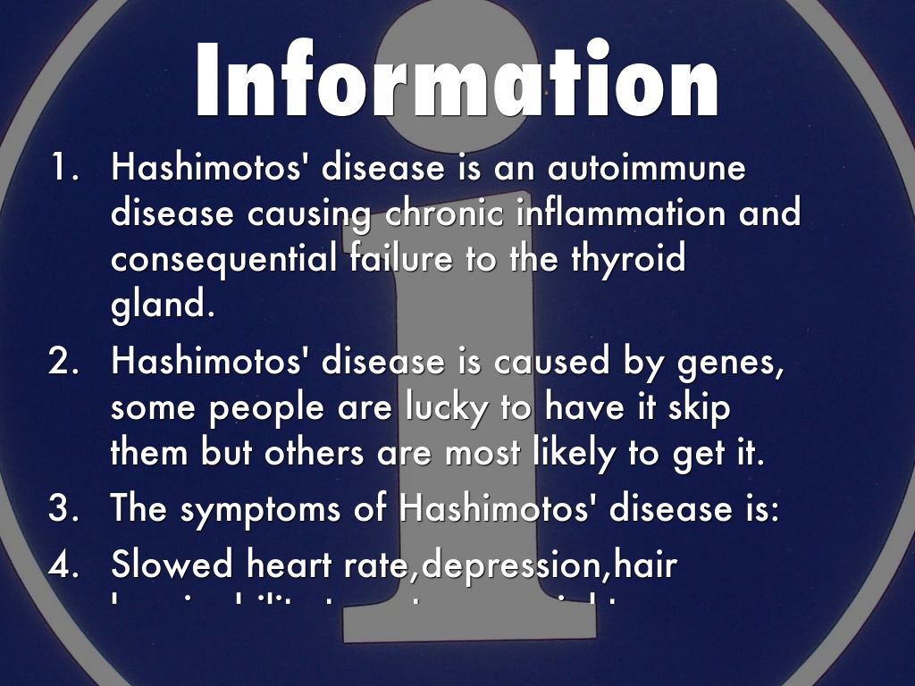 Hashimoto s Thyroiditis An Autoimmune Disorder Of