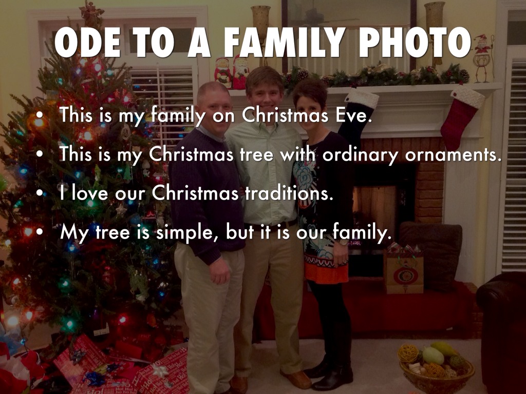 Ode To A Family Photograph