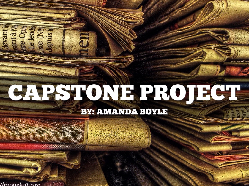 Capstone Project by Amanda Sanchez