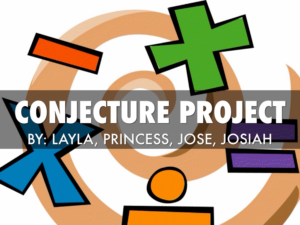 Conjecture Project 