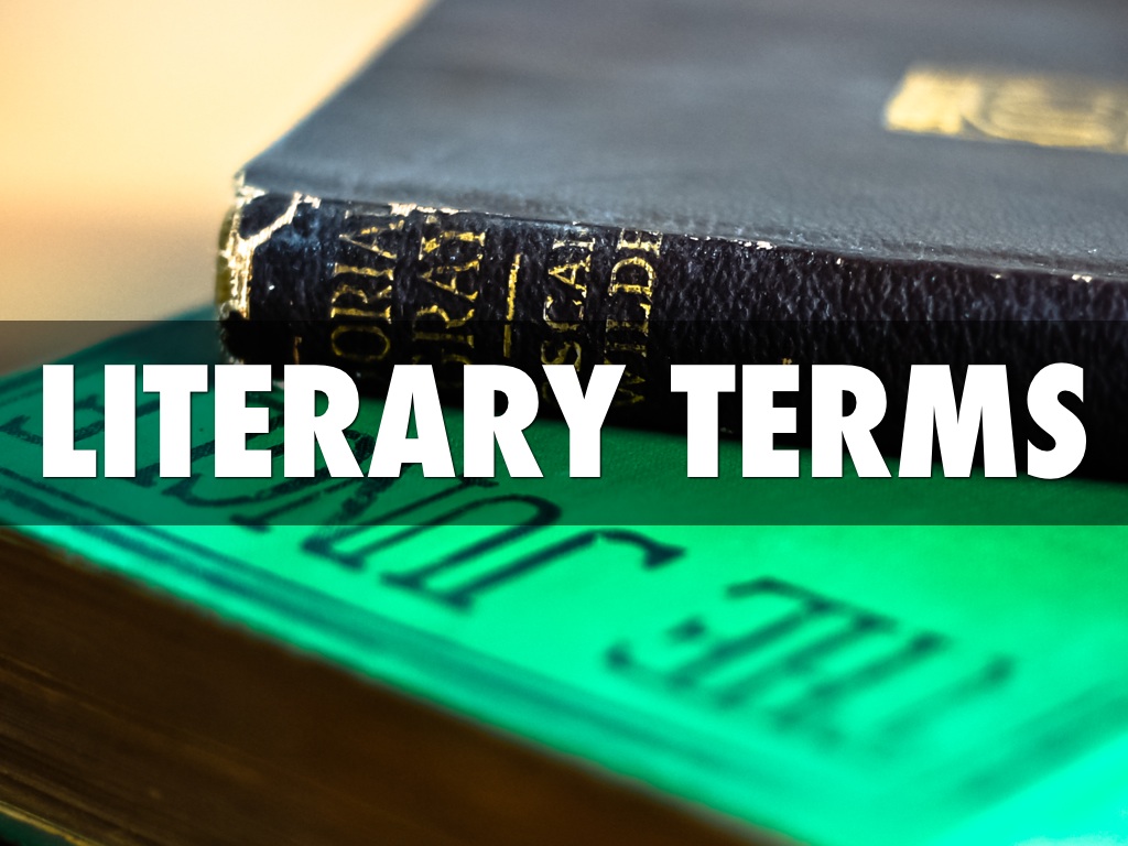Literary Terms Pg. 113