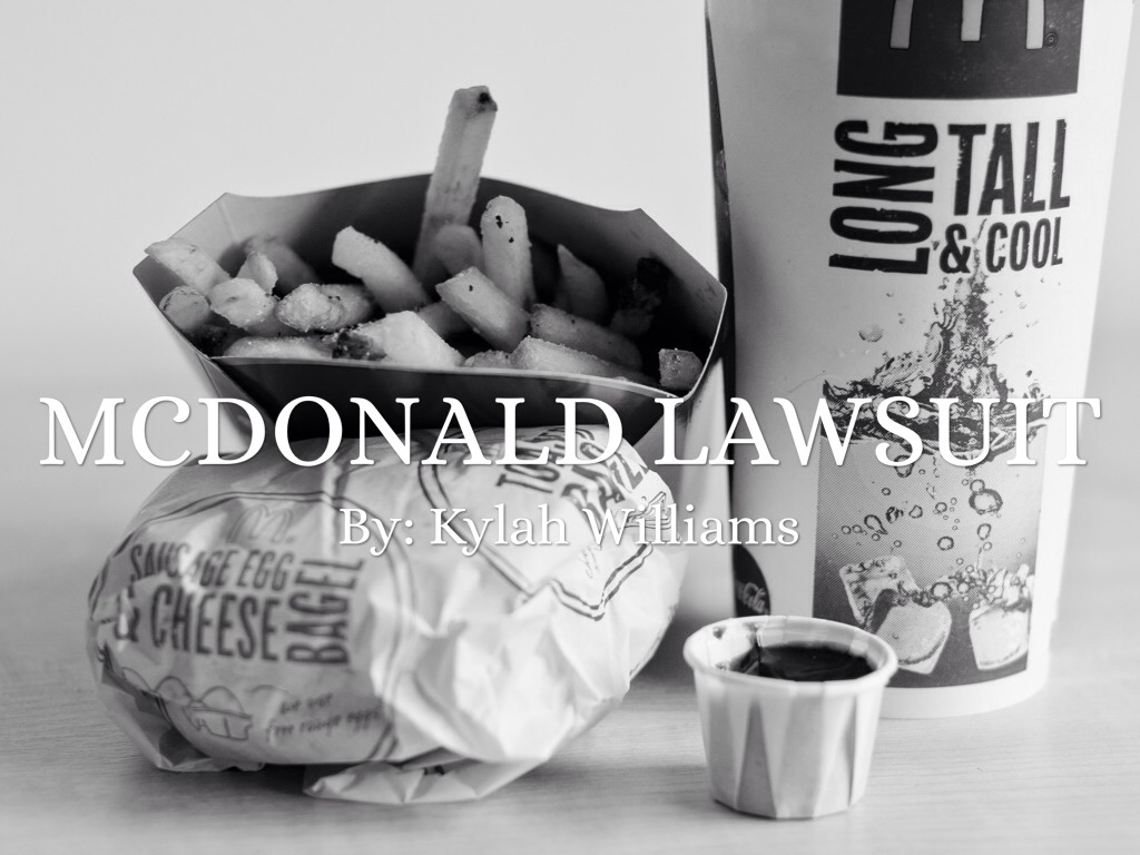 McDonalds Lawsuit