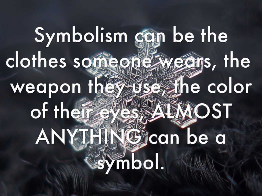 Symbolism By David Carraway
