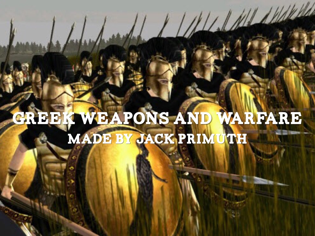 Greek Weapons And Warfare