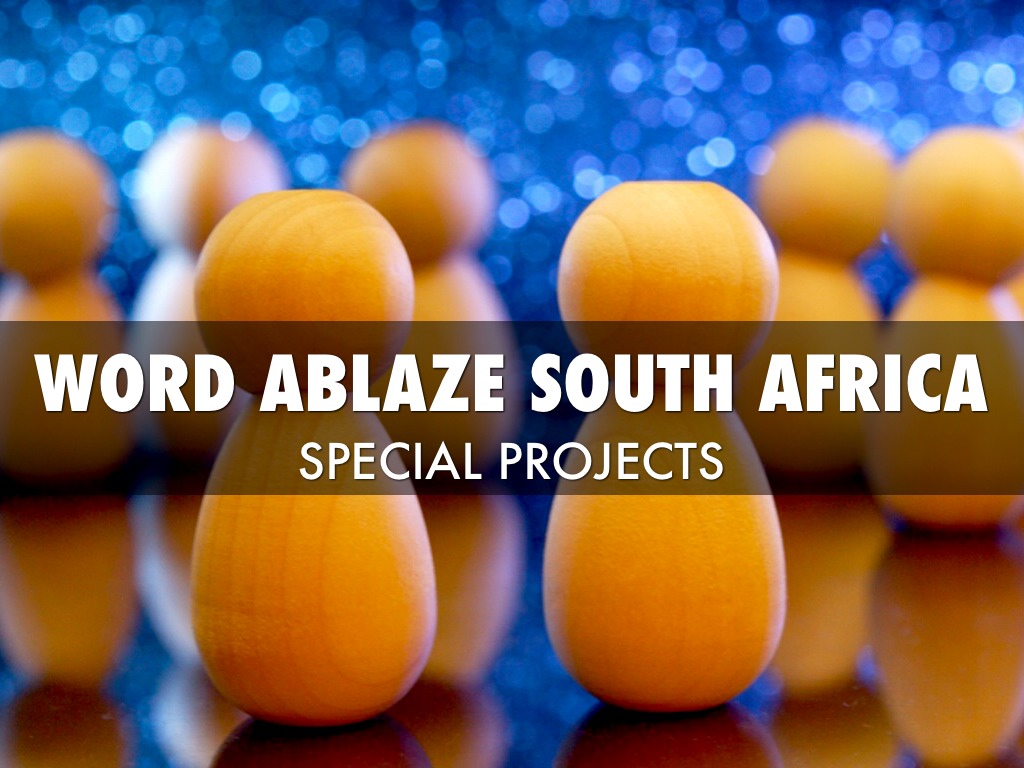 Word Ablaze Special Projects 