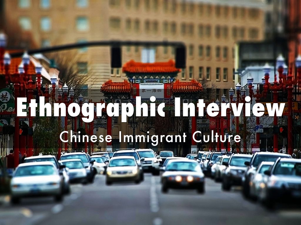 Ethnographic Interview