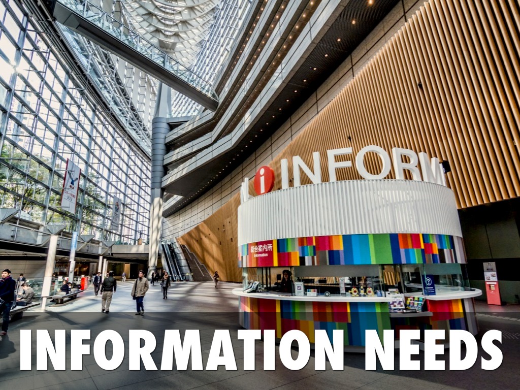 Liby 1551 - Week One - Information Needs