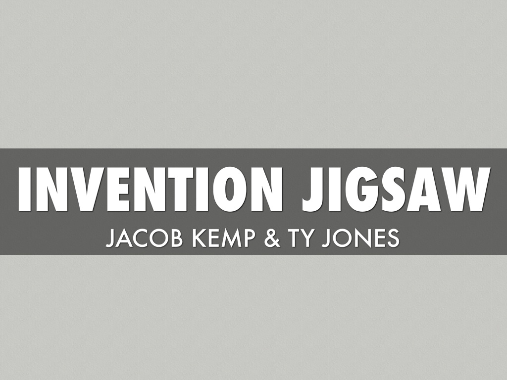 Invention Jigsaw Presents