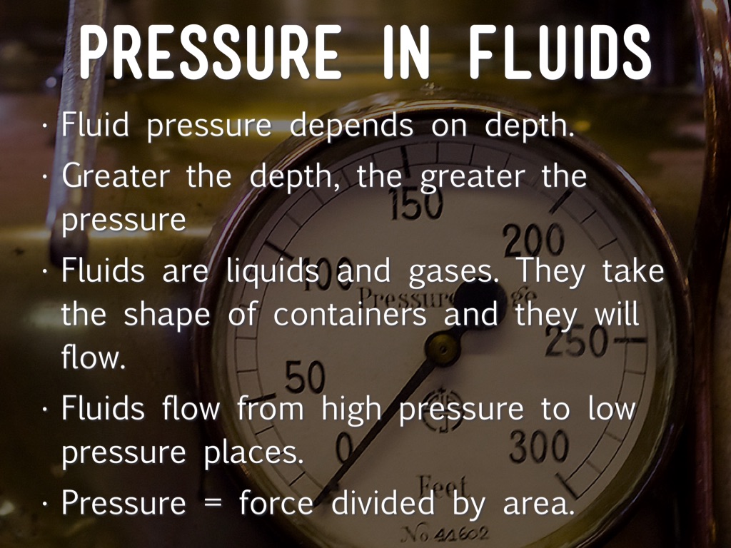 Forces In Fluids