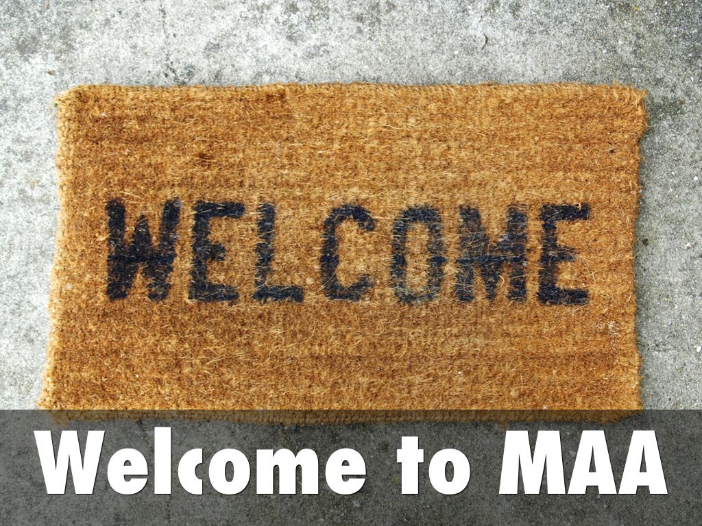 Welcome to MAA