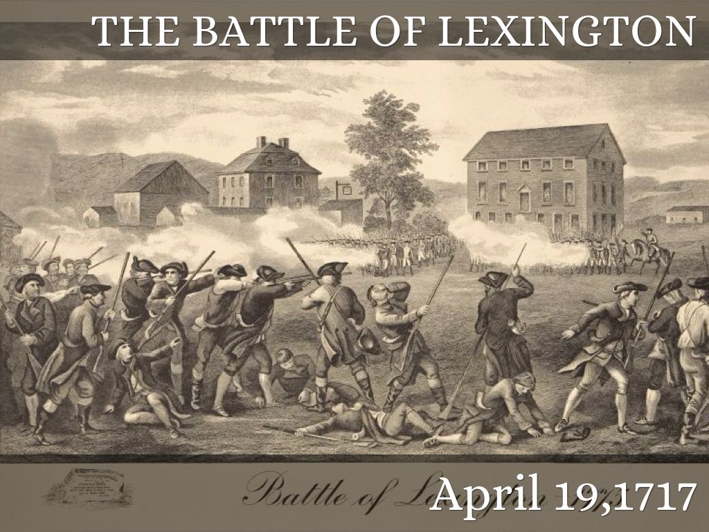 The Battle Of Lexington And Concord 