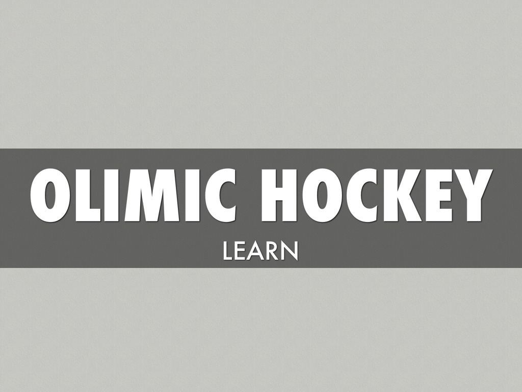  Olimipic Hockey