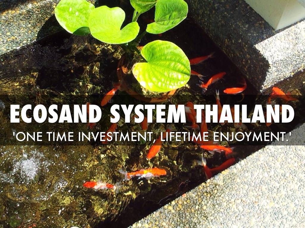 Ecosand system Thailand 