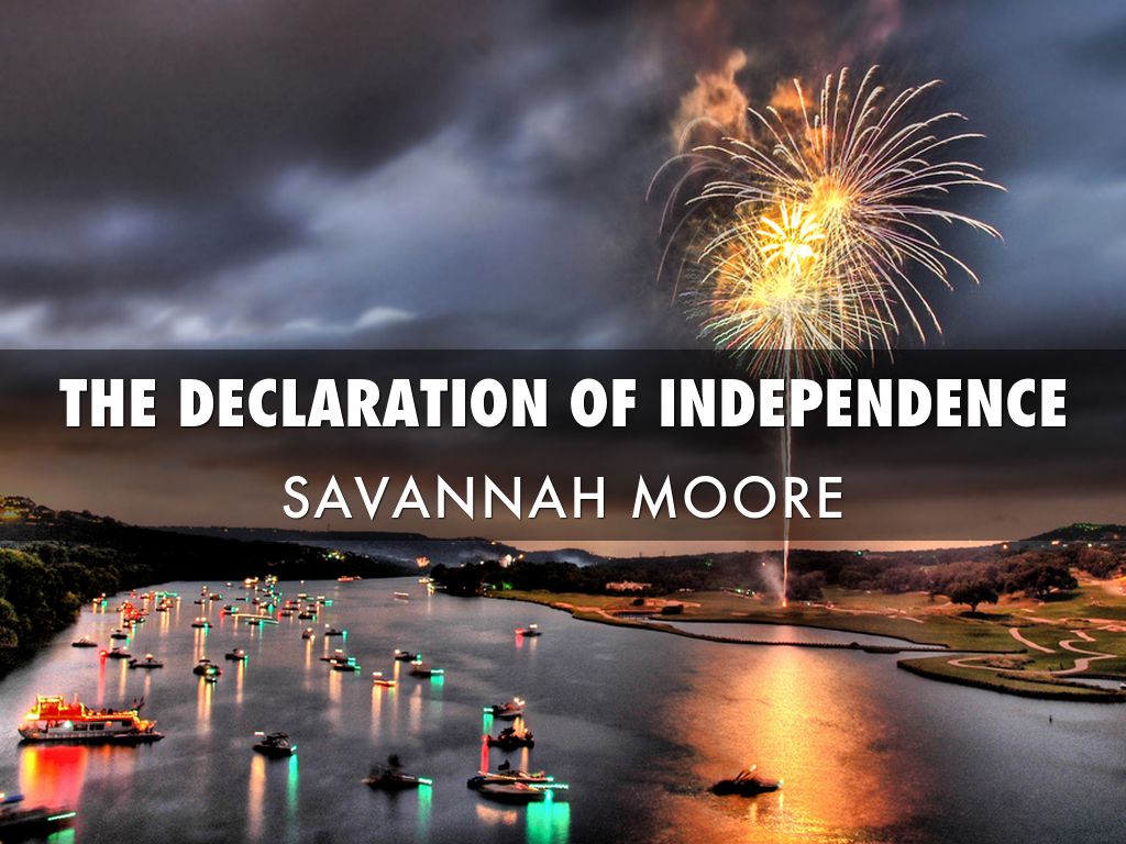 The Declaration Of Independence 