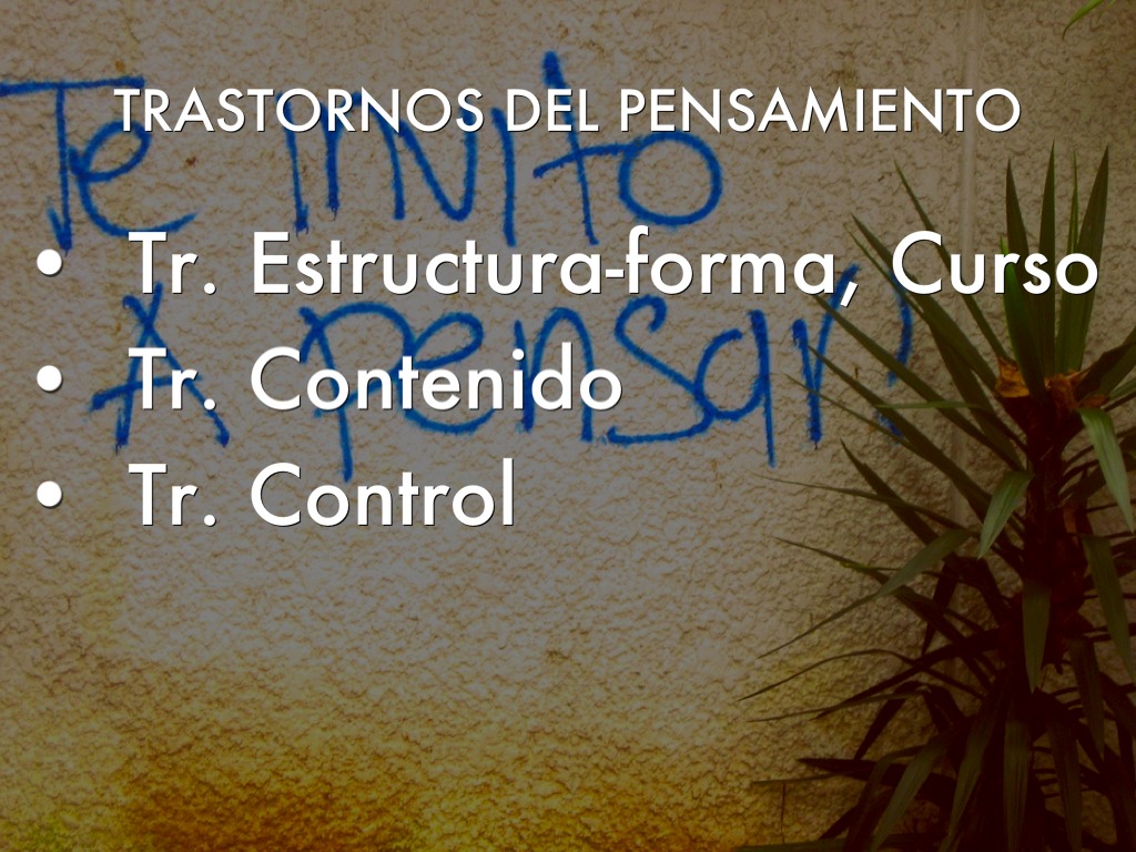 Psicopatología Del Pensamiento