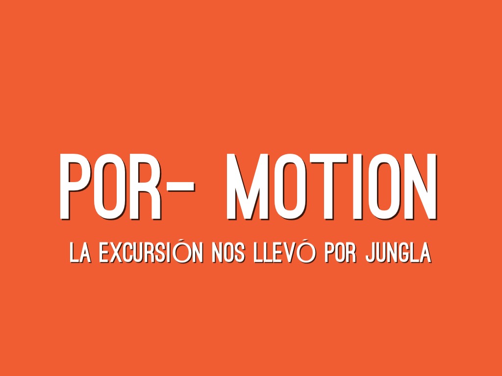 Por Y Para (Tom, Tanner, Roman)