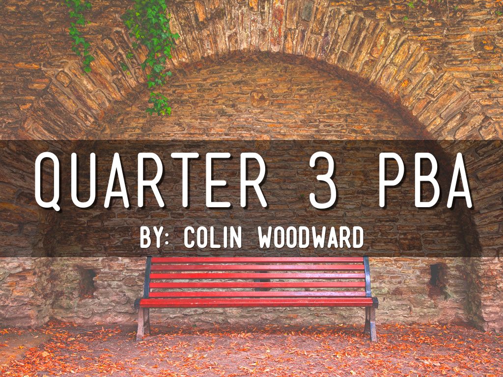 Quarter 3 Pba